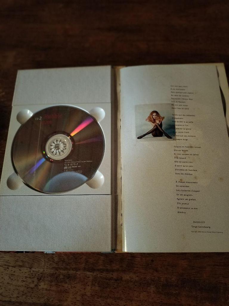 [USED] Rare Brigitte Bardot Initiales BB Album CD 3 Pieces