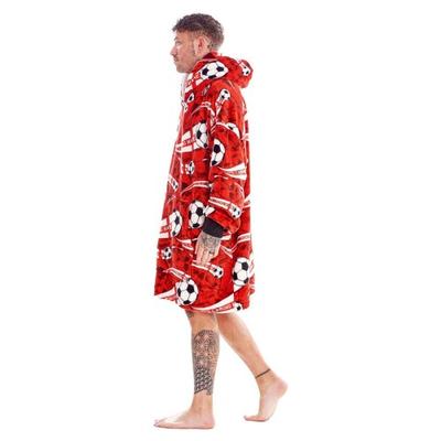 Unisex Adult Its Coming Home Fleece Sherpa Lined Oversized Blanket Hoodie
