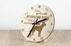 Australian Kelpie, Barb, Farmer Dog - clock with dog, wooden clock with engraving, personalised clock by Art-Dog