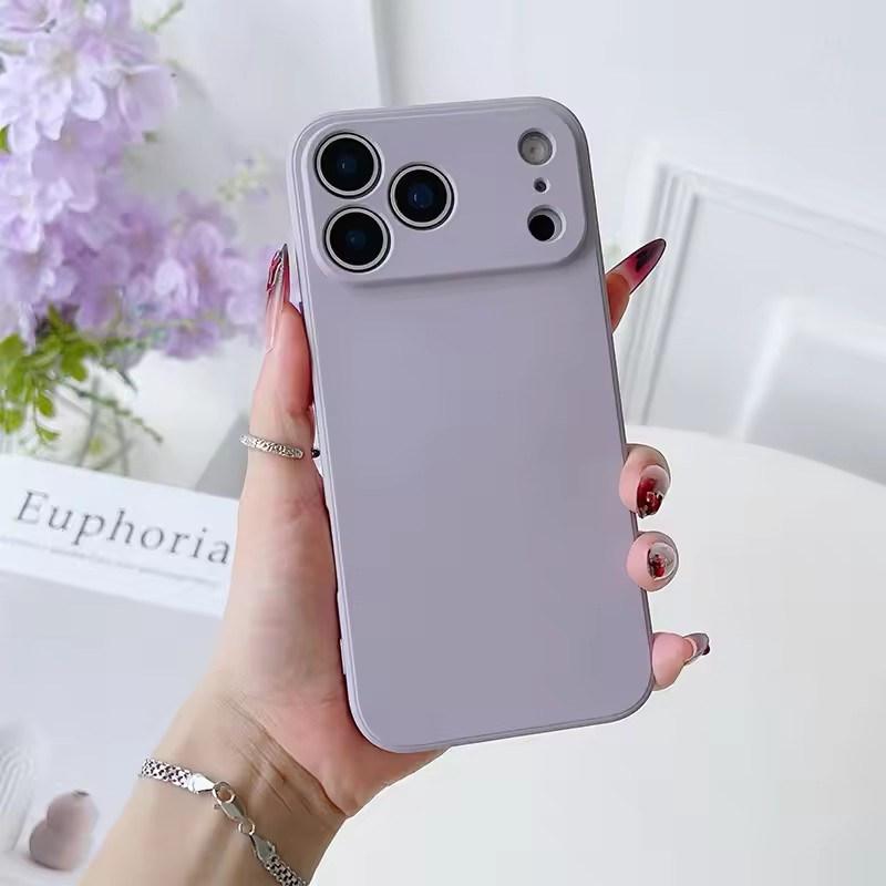 Čtvercový Čtvercový Tekutý Silikonový Kryt na Telefon pro iPhone 17 Air 16 15 14 11 Pro Max Plus 12 13 mini XR Xs 7/8 SE 16E trataLuxusní Ochranný Kryt Kamery