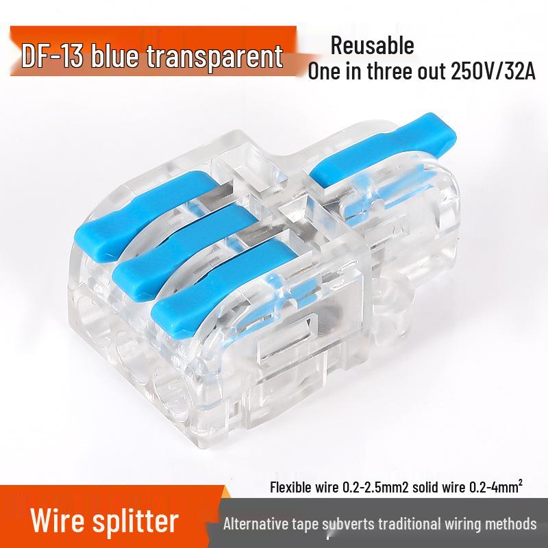 Mini Docking Model: 1 Input to 2/3/4/5 Outputs, Color Handle DF-12/13/14/15 for Home Use