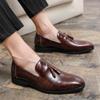 New Patent Leather Mens Loafers Wedding Formal Dress Shoes Men Casual Fashion Slip On Shoes Party Club Footwear Business Oxfords