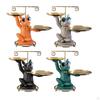 Socha lokaja s podnosom Kolekcia Francúzska soška pre reštauráciu