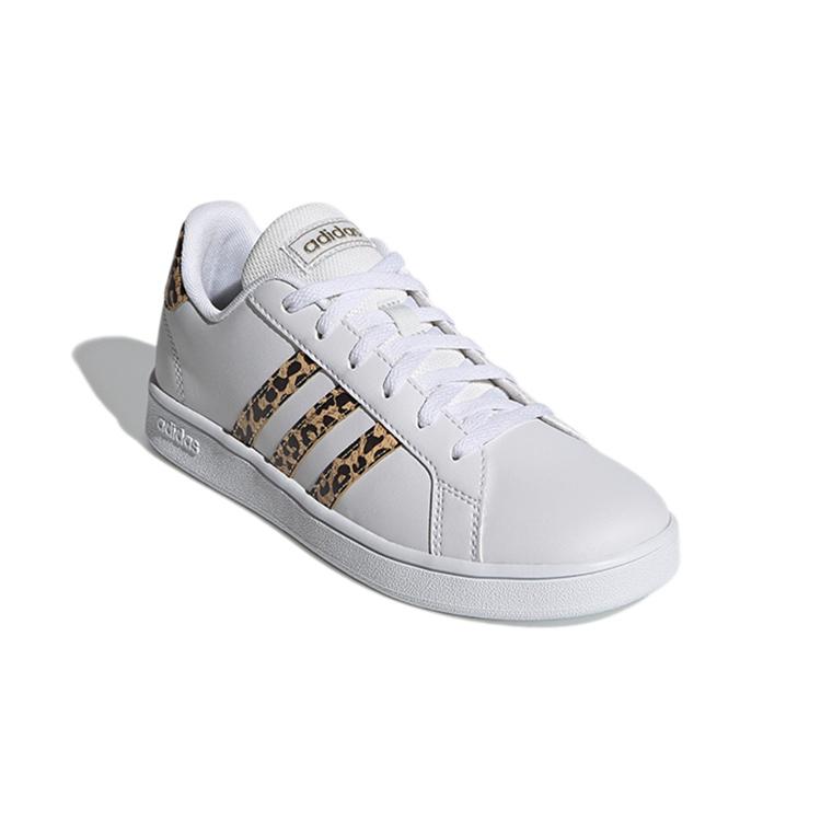 adidas Neo GRAND COURT Low Top Kids' Skateboarding Shoes White Kids' FZ3510