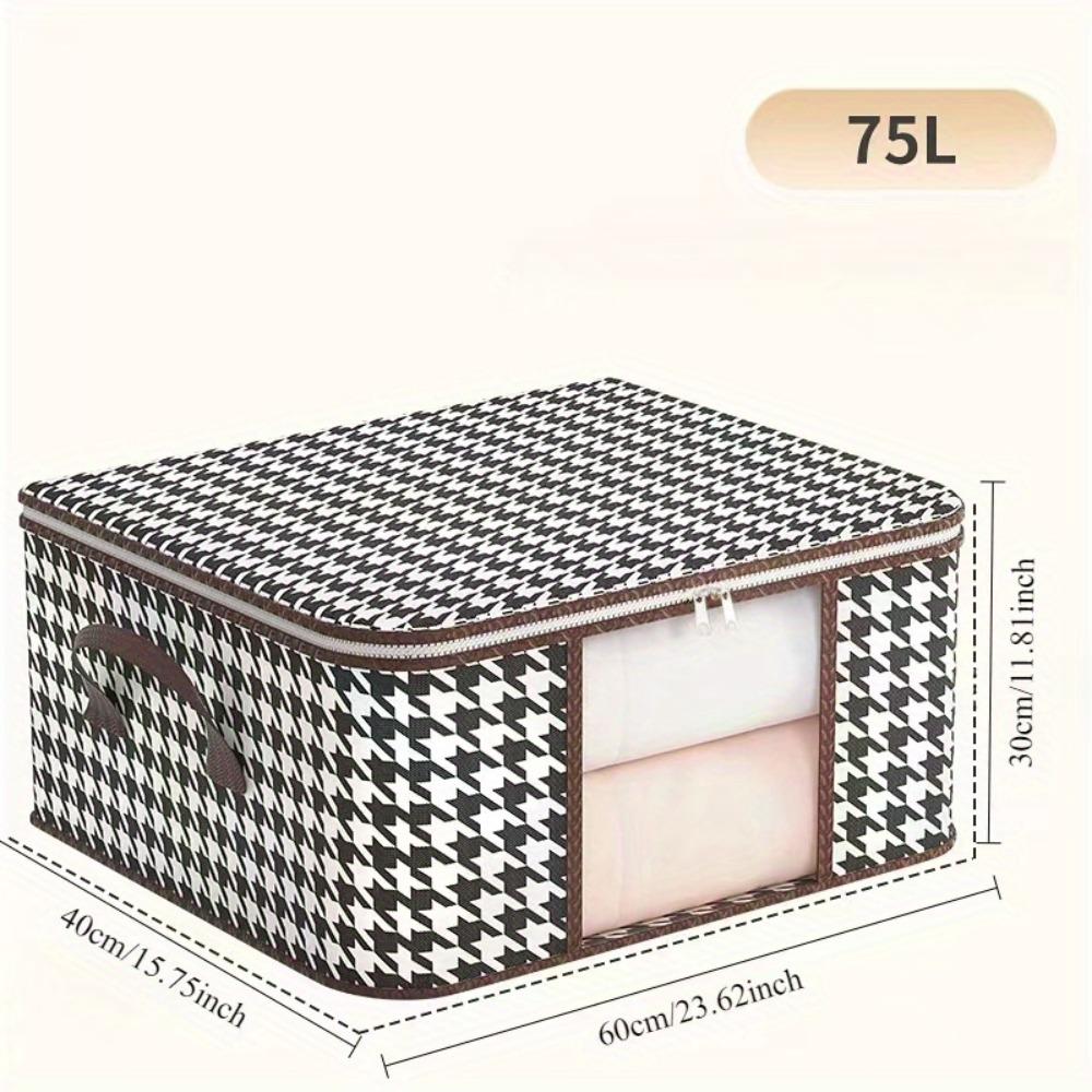 Aufbewahrungsbox für Kleidung zu Hause, Faltbarer Kleiderschrank, Quilt-Organizer, Umzugsgrundausstattung, Aufbewahrungstasche, Truhen