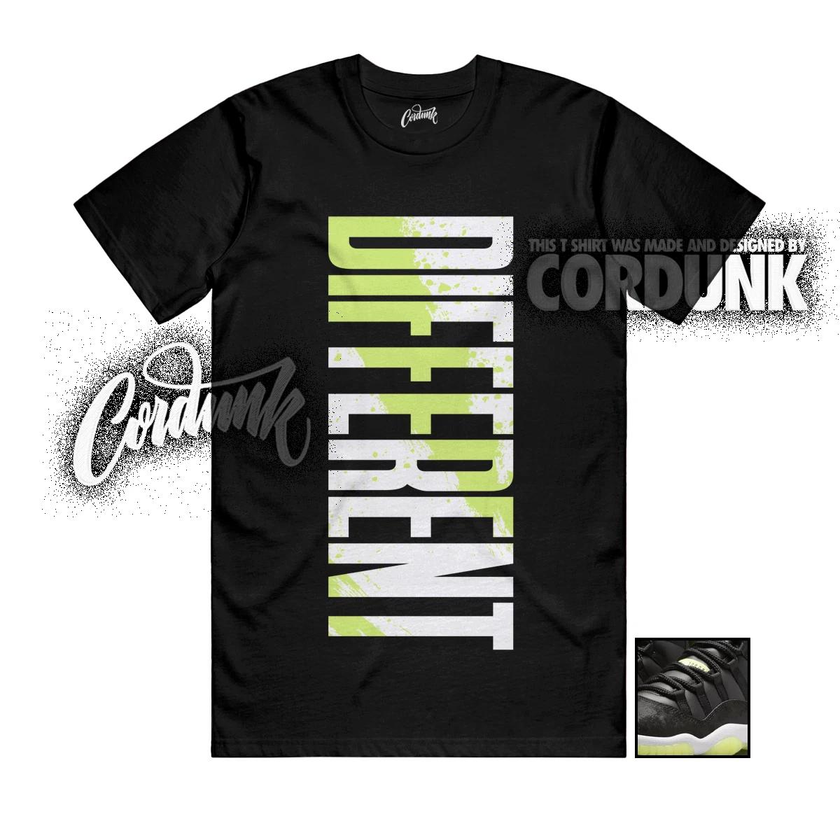 11 Inner Beast GS Barely Volt Dark Raisin White Black T Shirt Match DFRNT 3XL
