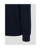 Binpolmen Textured Round Neck Long Sleeve T-Shirt Navy