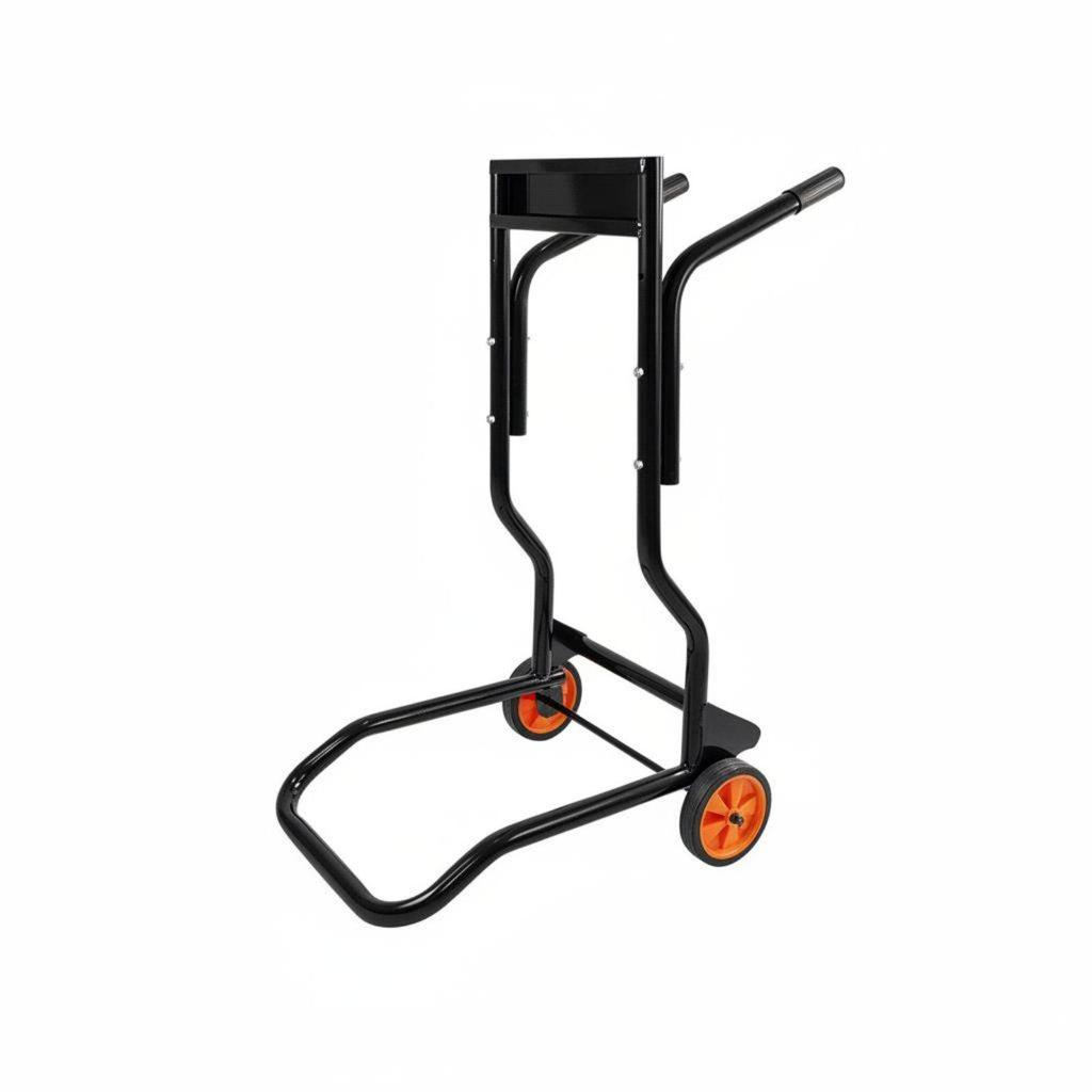 Boat Motor Display Stand Multi Purpose Outboard Cart Steel Construction