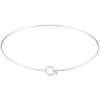 316L Edelstahl Herz Rund Verstellbare Kette Damen Halskette Einfach Offener Hals Metall Schmuck Zubehör: VL534 VL535