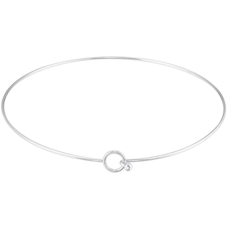 316L Edelstahl Herz Rund Verstellbare Kette Damen Halskette Einfach Offener Hals Metall Schmuck Zubehör: VL534 VL535