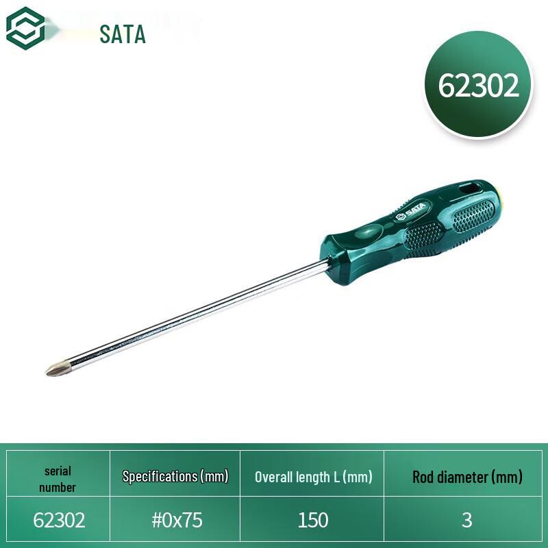 Магнитная крестовая отвертка SATA серии A