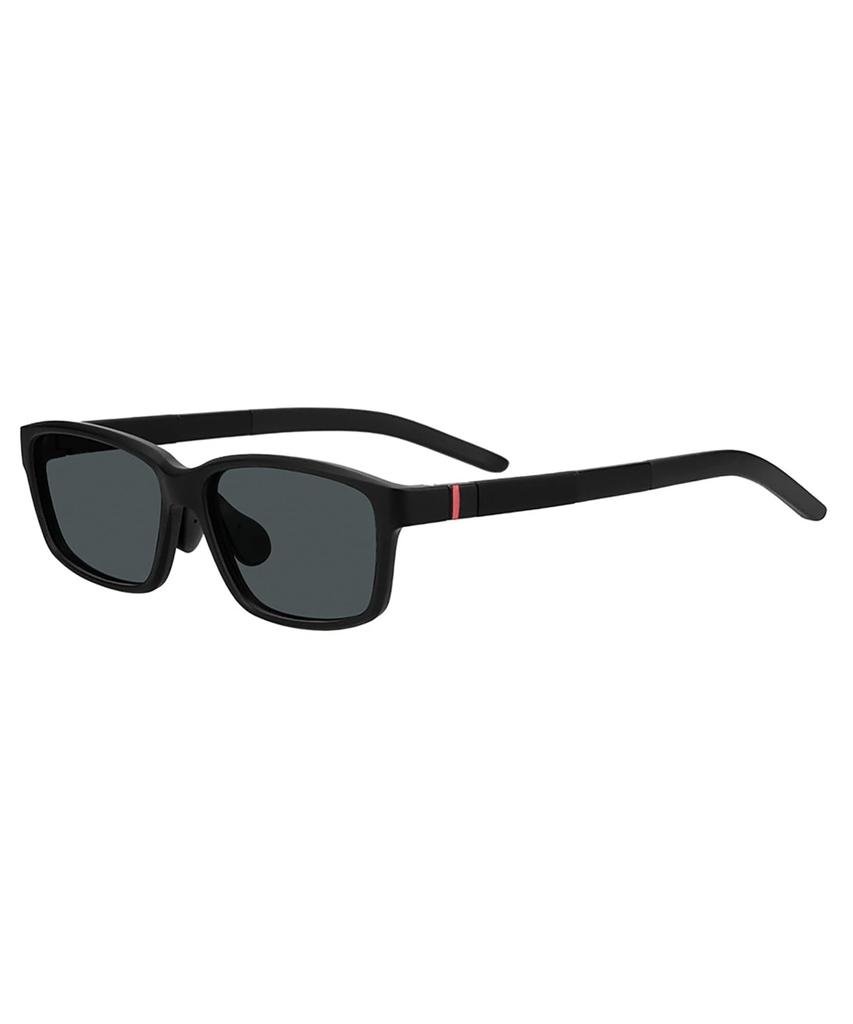 Sunglasses SPORTS Outdoor Sunglasses with SNAP GLIP for UV Fishing [Zoff] Square-shaped (Black (Matte) ZA261G14_14F1) Anti-Slip Fittings, Stylish,
