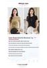 2026 Spring/Summer Butterfly Bead Slim-fit T-shirt: New Arrival, Fashionable Solid Color, Short Sleeve, Korean Style Top.