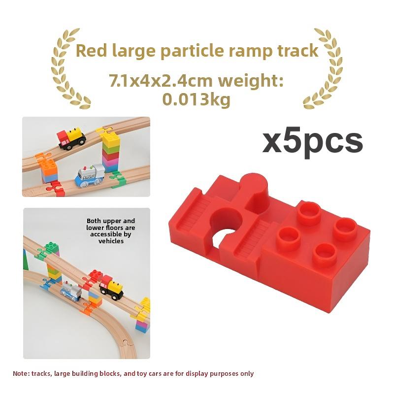High-Quality 5Pcs High-Quality Wooden High-Quality Track High-Quality Connectors High-Quality Big High-Quality Size High-Quality Universal