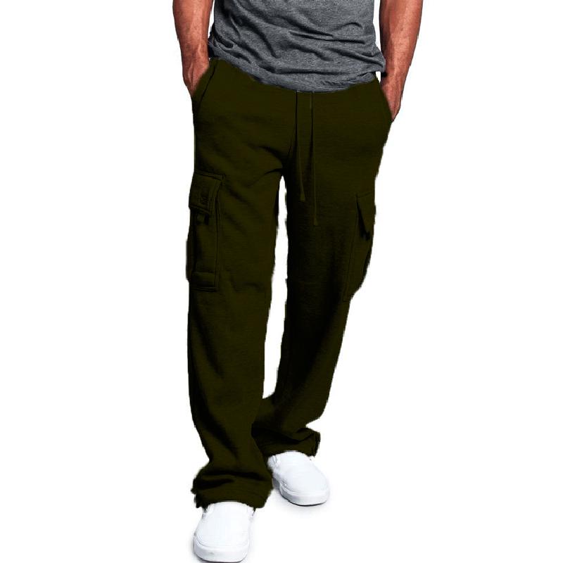 Sport Mens Pants Long Trousers Tracksuit Gym Casual Workout Sweatpants Joggers