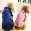 Dog Apparel Fashion Cotton Pet Clothes for Small Dogs Pajamas Shirts Keep Warm Cute Stripe Design Lightweight Wind Proof