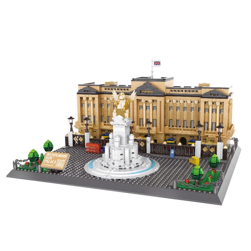 6224 Premium-Quality Construction-Set First-Class Assembly-Bricks First-Class London High-Standard Buckingham Premium-Quality Palace Assembly Design