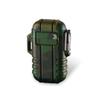 Men's Camouflage USB Rechargeable Waterproof Windproof Dual Arc Lighter