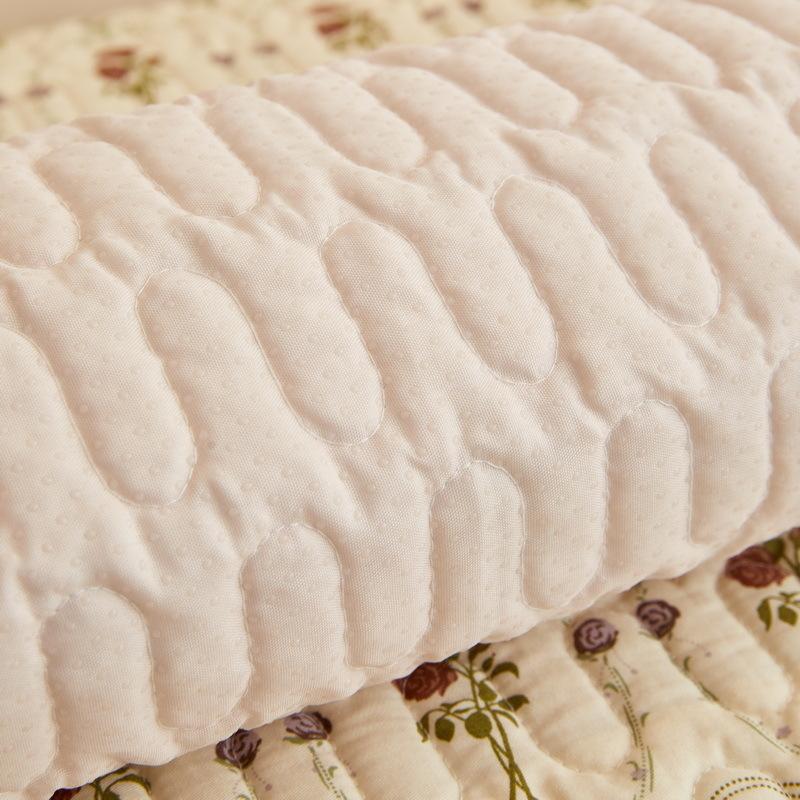 Pure Cotton Sofa Cushion for All Seasons, Non-slip Cotton Seat Cushion, Solid Wood Simple Modern Leather Sofa Cover Cover Cloth