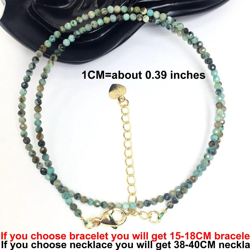 Cutting Flash Beads Gemstones for Men and Women Necklace Bracelet Crystal Quartz agate Choker Jewelry Party Gift Fashion 2-3mm