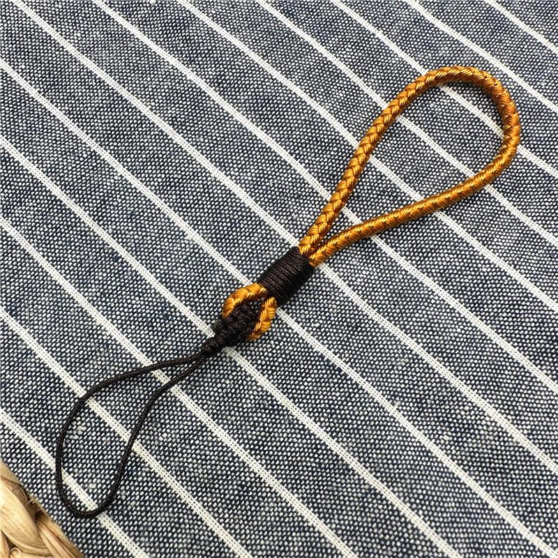 Handmade Tibetan Braid Phone Lanyard Simple Short Strap For iphone huawei xiaomi Samsung Camera GoPro Lightweight String Holders