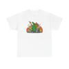 Funny Godzilla Dinosaur T Shirt Design Cartoon Monster Kaiju Graphic Tee