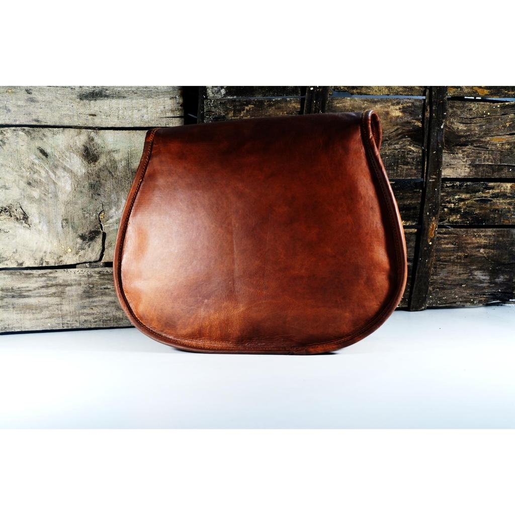 Real Bag Leather Dámská Vintage Messenger Crossbody kabelka Vintage Kozí kůže