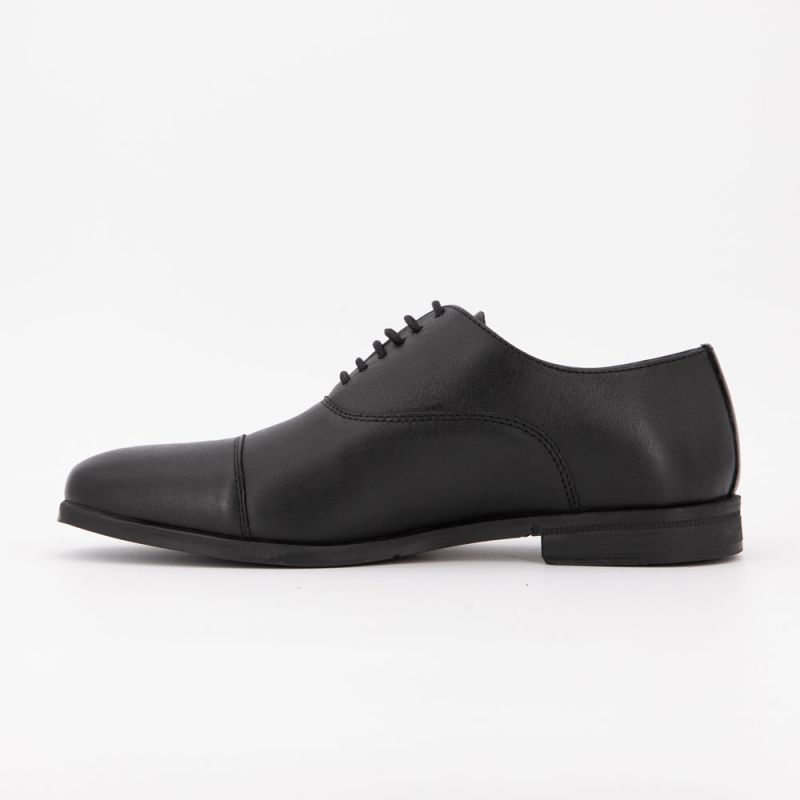 Derbies cuir lisse à lacets couleur unie Homme ELWIN