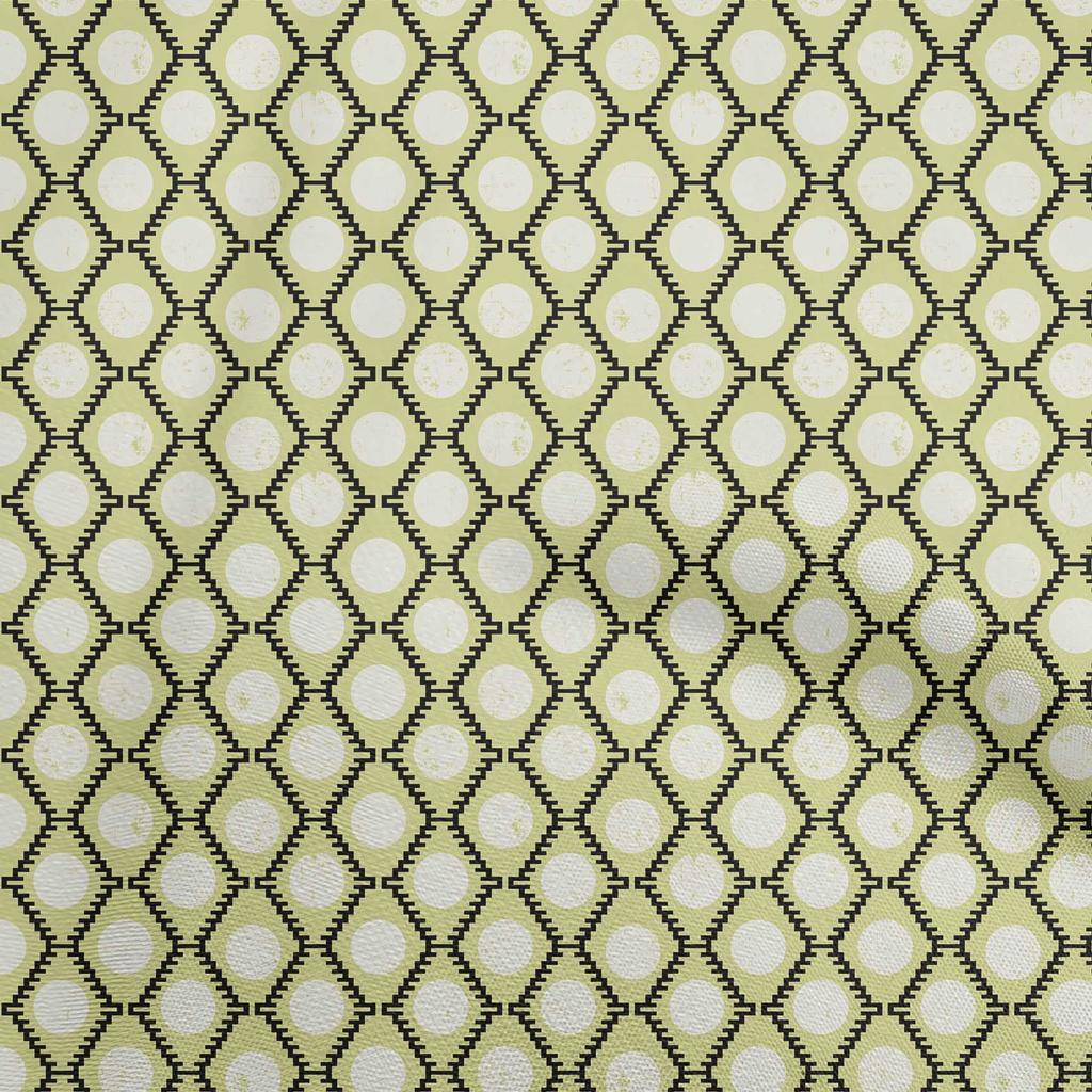 oneOone Cotton Flex Grayish Purple Fabric Asian Block Print Geometric Sewing Craft Projects Fabric Prints By Yard 40 Inch