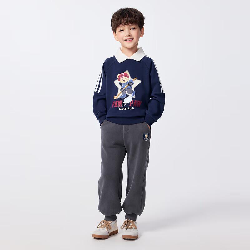 PawinPaw Cartoon Bear Boys' Winter Casual Pants