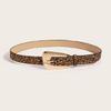 Waist Belt Cowgirl Leopard Print Waist Belt Stylish Retro Waistband for Dress
