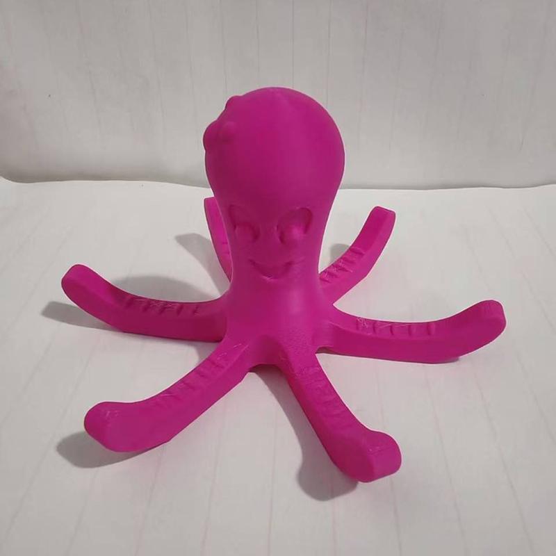 3D Printed Octopus Simulation Squid Water Bottle Shelf Drying Rack Home Decor 2026 New Year Gifts Crafts Figurines Miniatures