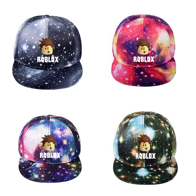 Game Roblox Starry Sky Baseball Cap Unisex Hip Hop Trucker Hat