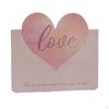 50 Pieces Valentines Day Cards, Love Greeting Small Romantic Foldable after Sales Card,