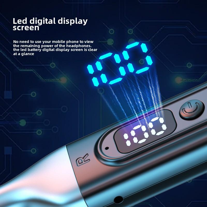 Bluetooth Headset Neck Sports Men and Women Changing Voice Karaoke Music Card