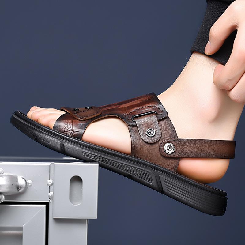 Men Summer Sandals Outdoor Non-Slip Mountaineering Hiking Shoes Fashion Men's Beach Slippers Casual Sports Shoes