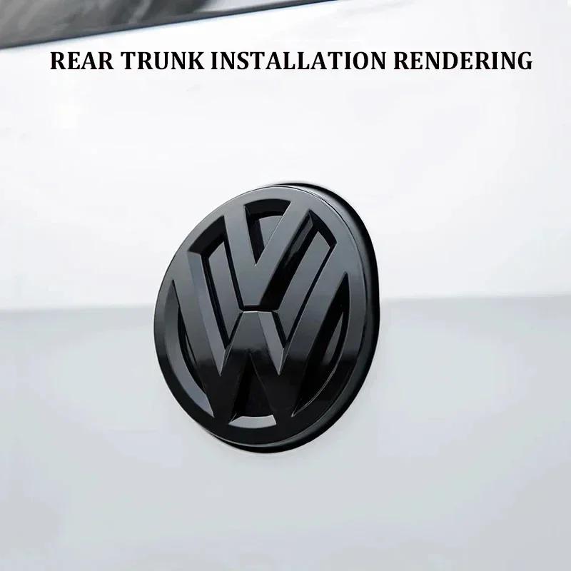ZDFVU1 Car Front Grill Emblem For VW POLO GOLF 5 6 7 7.5 8 MK5 MK6 MK7 MK8 Scirocco Rear Trunk Lid Covers Logo car accessories