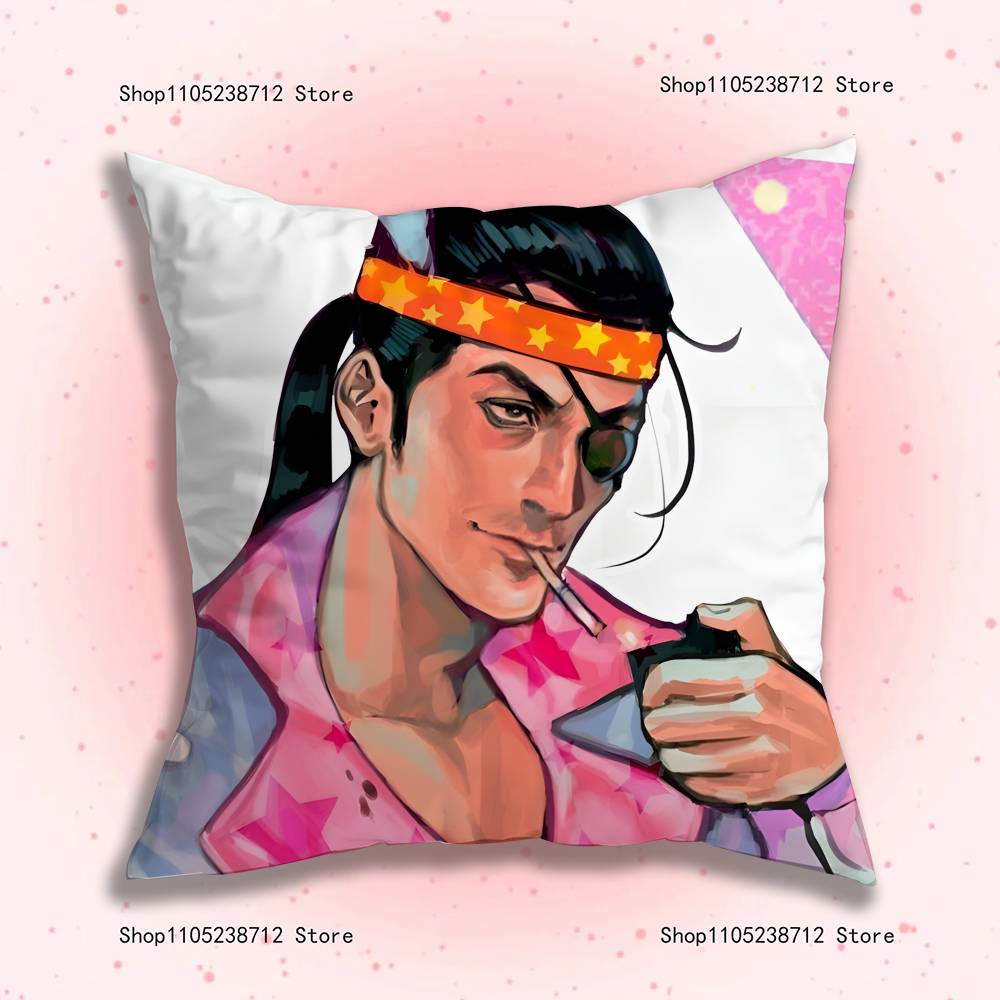 Love G-Goro Majima Y-Yakuza Pillow Case Cute Cartoon Anime Peripheralsbedroom Sofa Decorative Cushion Cover Soft Cushion Cover