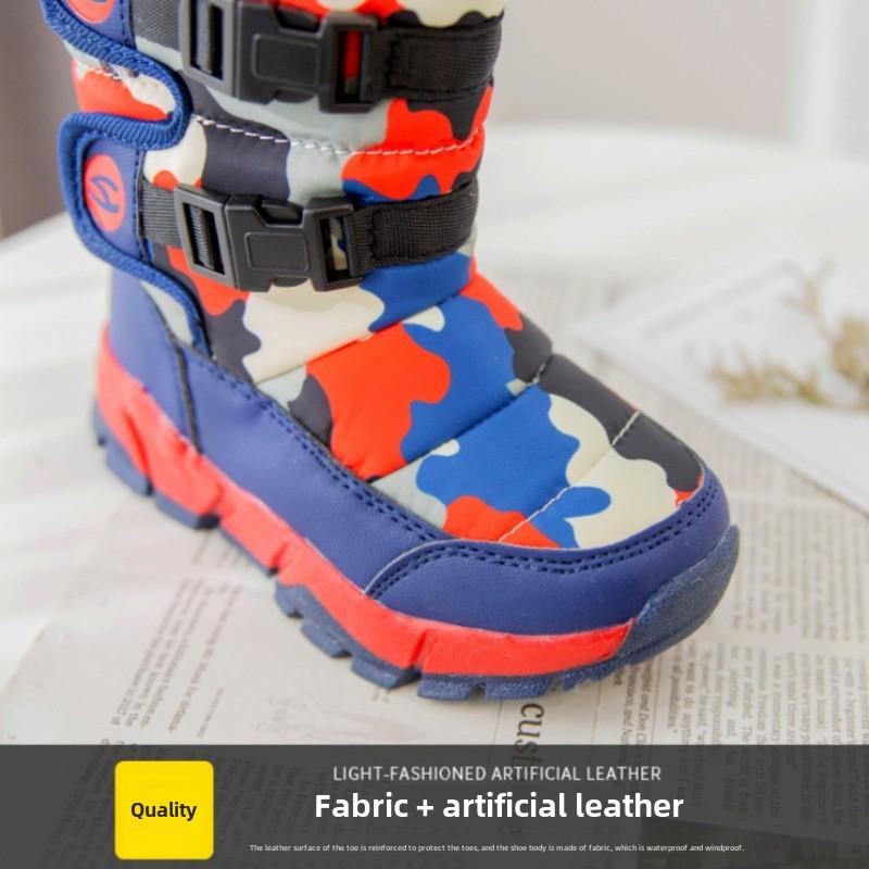 Креативные зимние детские зимние ботинки для девочек — фото 8