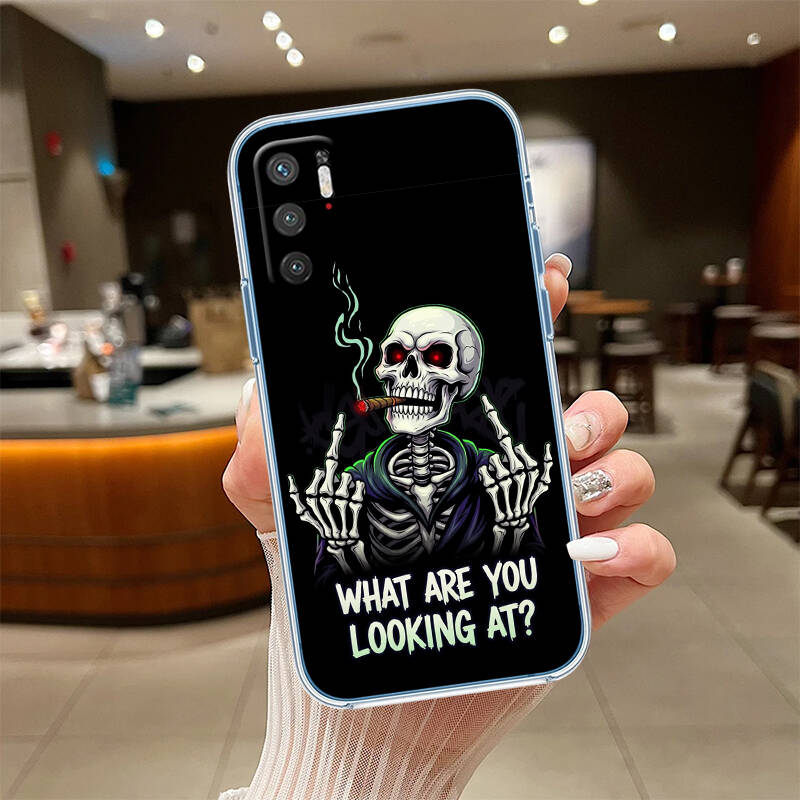 Skeleton Skull Phone Case for Motorola Edge 20 30 S30 40 50 Fusion Lite Plus Pro Ultra Neo One Action Zoom Hyper Power Macro Vision