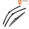 3PCS Car Wiper for Changan Chana CS95 2017-2023 Front Rear Windshield