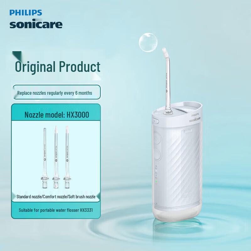 Philips HX3331 Portable Ret retractable Oral Irrigator CN plug (adapter included)