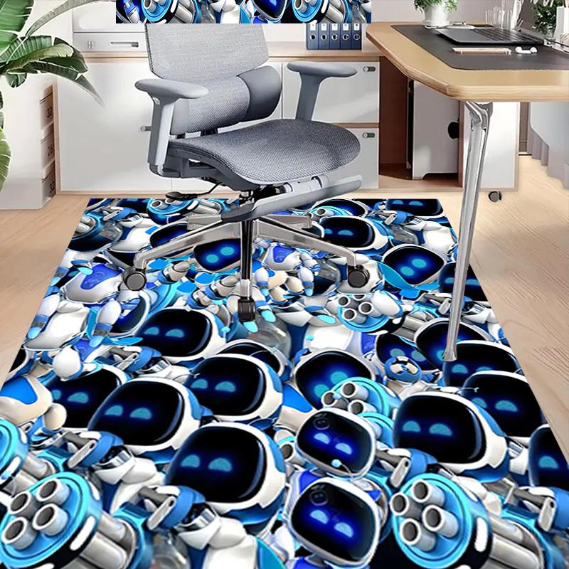 Robotic Dreams Unfold Carpet For Playroom Bedroom Living Room Sofa Home Decorkids Game Area Rug Nonslip Floor Mat
