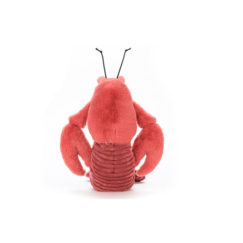 JELLYCAT Ocean Series SHELLS&SCALES Lobster Larry Soothing Red Doll Plush Figure 27cm Height