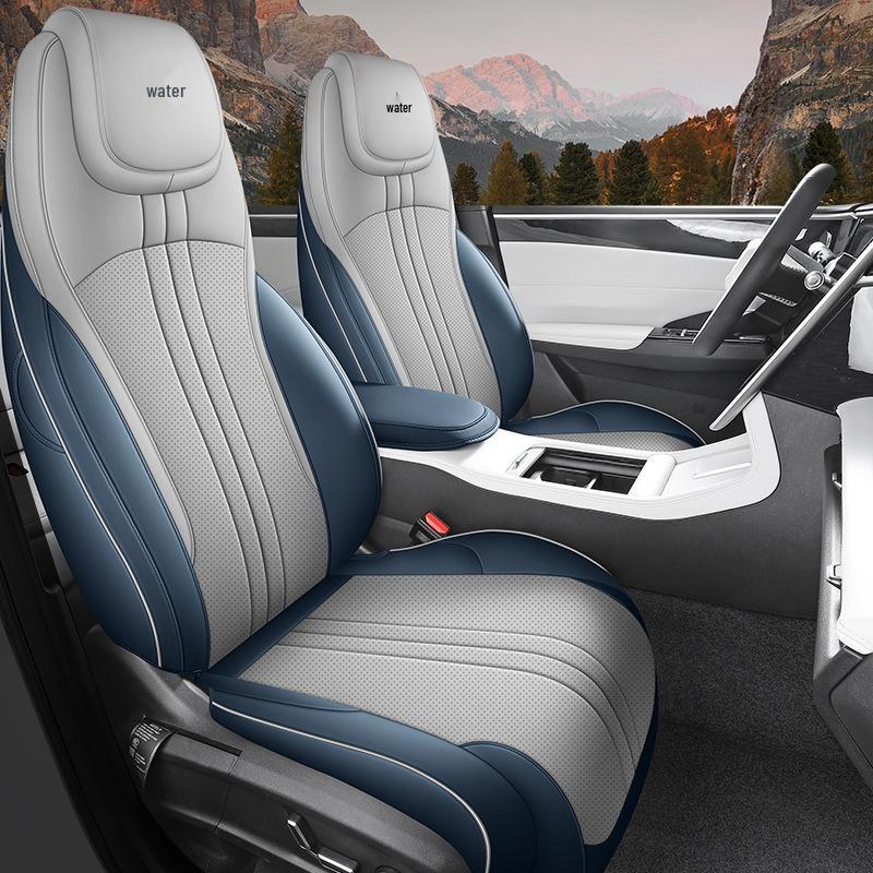 

Всесезонные кожаные чехлы на сиденья Galaxy L7 с полной защитой для 5 сидений Galaxy L7 Semi Covered Rear