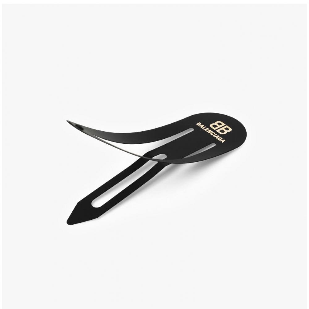 Balenciaga Holy Xxl Hair Clip Set Of 2 699021 Tzs1k 5610