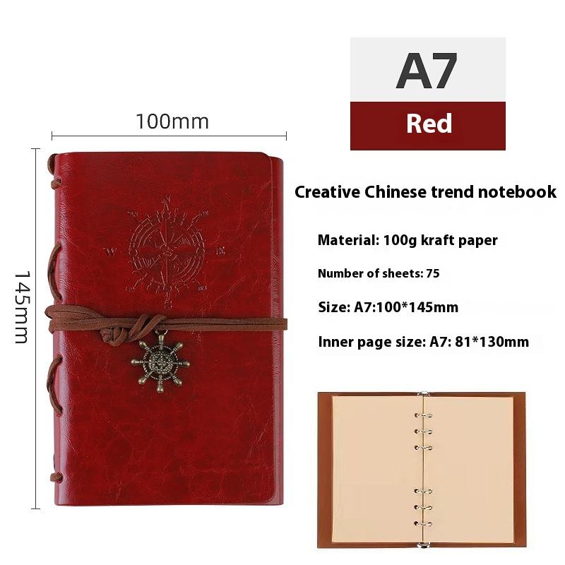 Винтажный пиратский корабль блокнот путевой дневник блокнот с отрывными листами