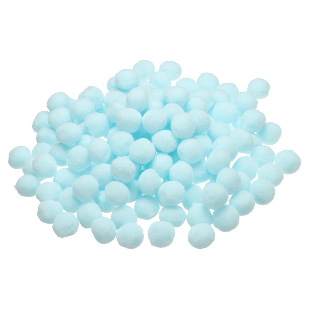 200pcs Pom Poms Small Pom Pom Balls Fuzzy Craft Pompoms for Crafts Arts DIY Decorations Crafting Supplies 1 Inch/2.5cm