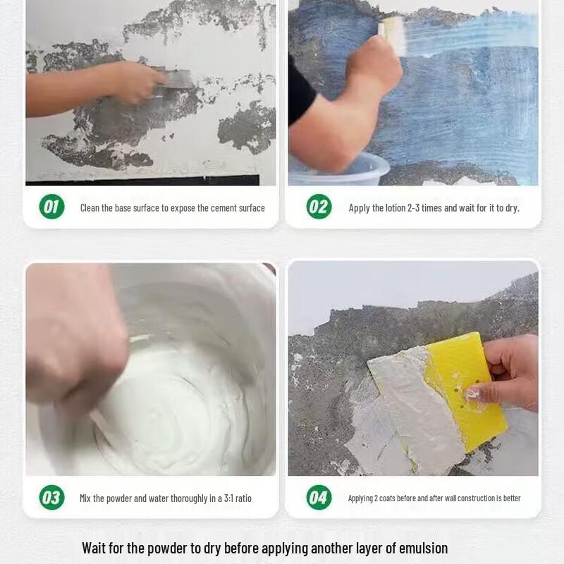 Anti-Alkali Wall Repair Putty and Sealing Primer