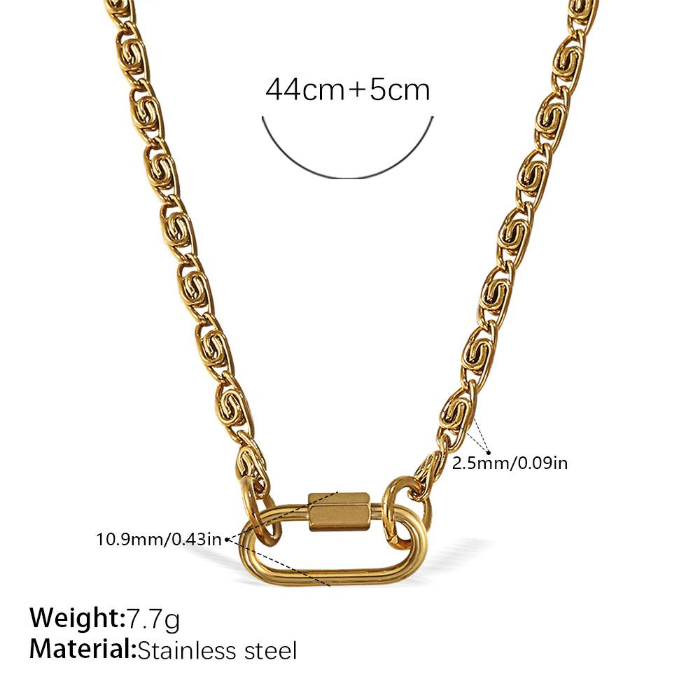 Japan And South Korea Fashion Niche Bracelet Necklace Women'S Personality Design Versatile Jewelry Does Not Fade Popular Trend